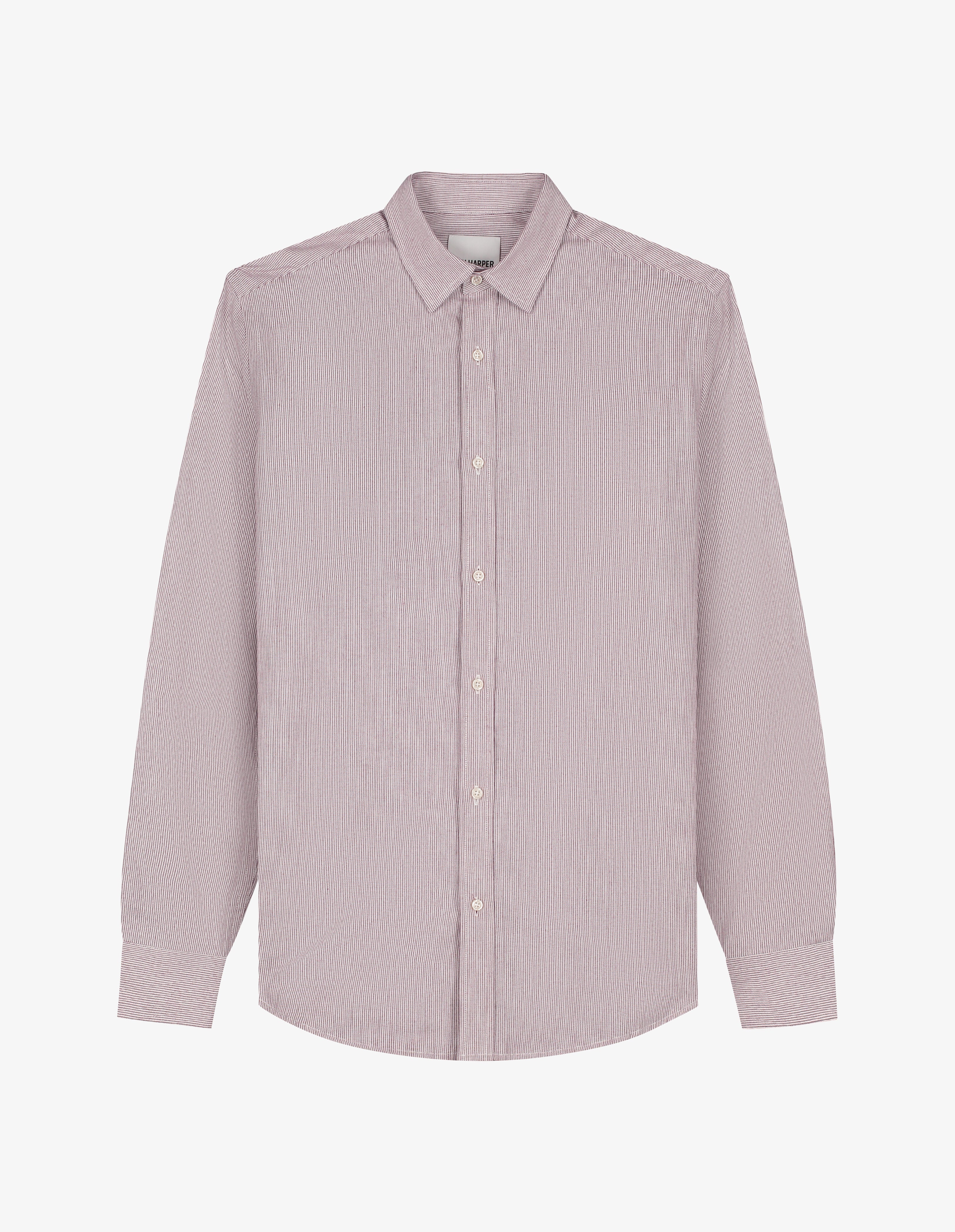 3050 PLUM MINI STRIPE